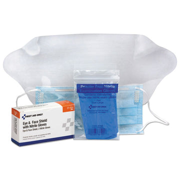 First Aid Only™ Refill For Smartcompliance General Business Cabinet, Eye And Face Shield, Gloves freeshipping - TVN Wholesale